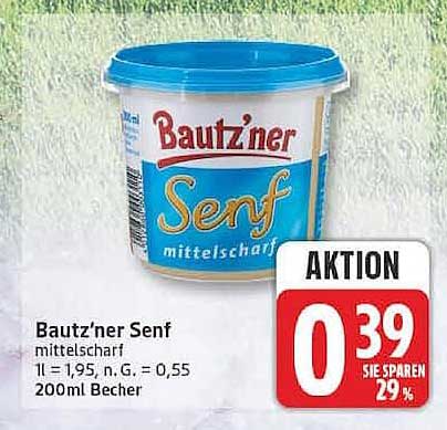 Bautz'ner Senf mittelscharf