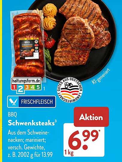 BBQ Schwenksteaks