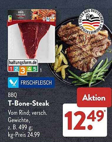 BBQ T-Bone-Steak