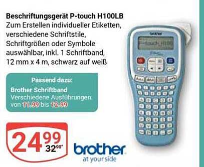 Beschriftungsgerät P-touch H100LB