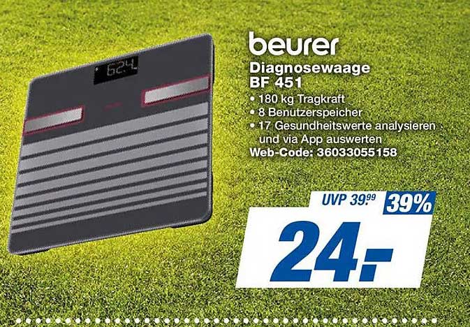 beurer Diagnosewaage BF 451
