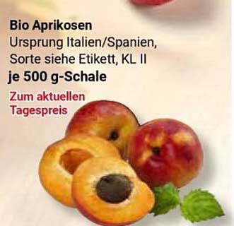 Bio Aprikosen