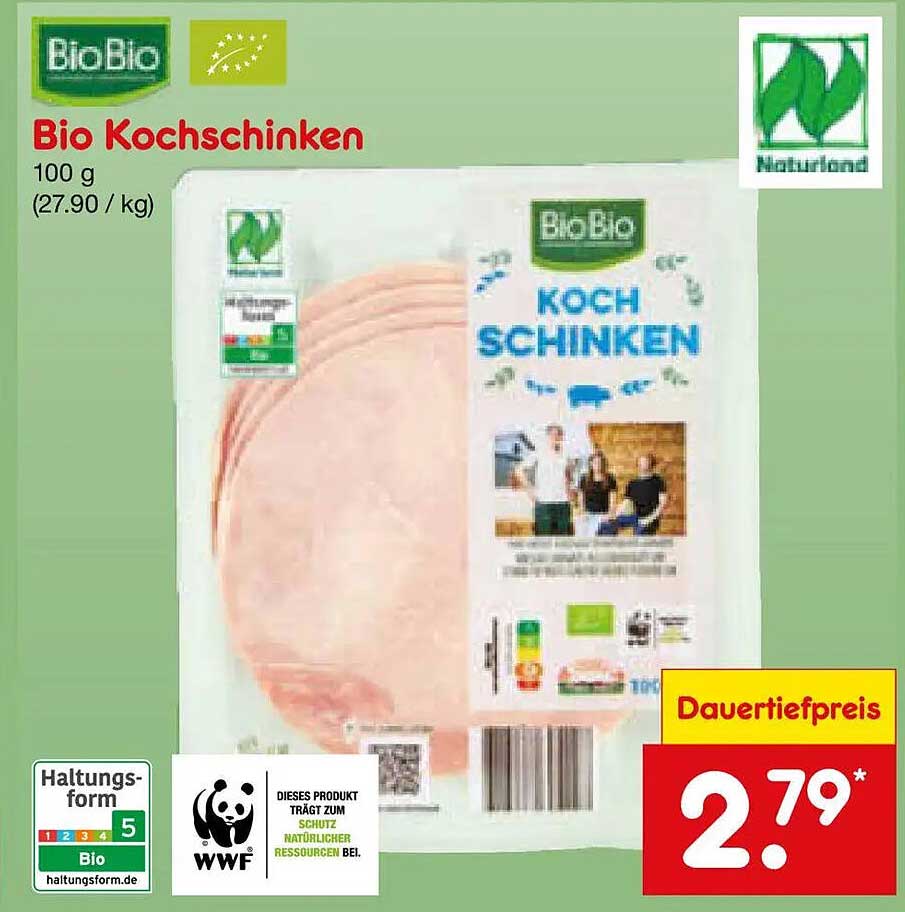 Bio Kochschinken