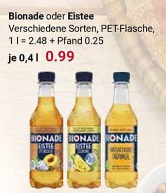 Bionade oder Eistee