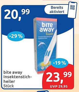 bite away Insektenstichheiler Stück