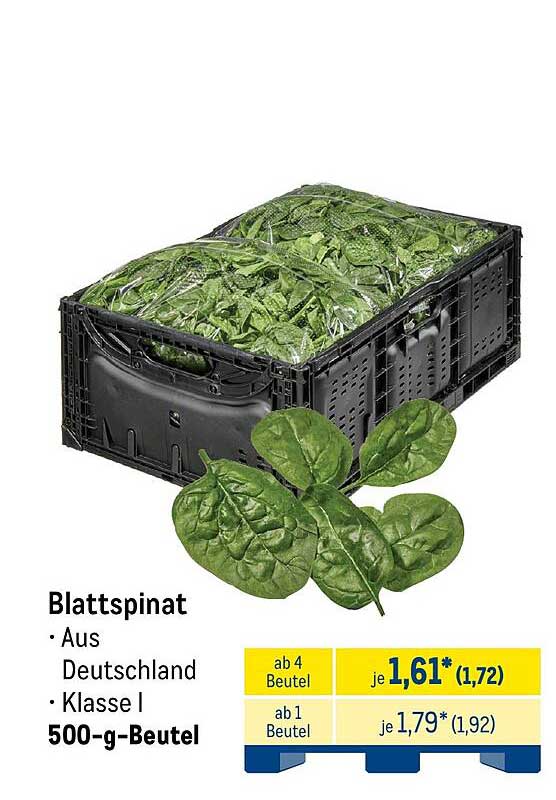 Blattspinat