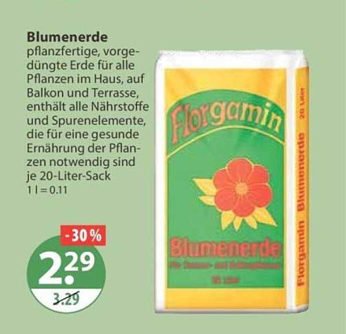 Blumenerde