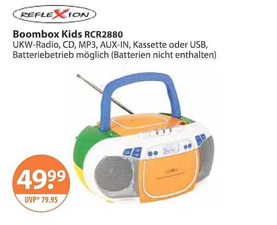 Boombox Kids RCR2880