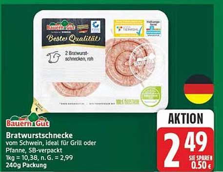 Bratwurstschnecke