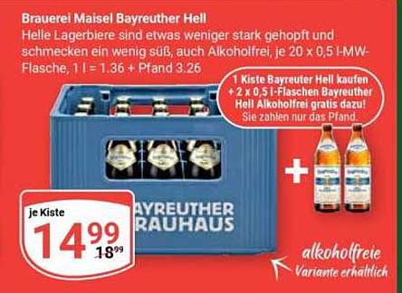 Brauerei Maisel Bayreuther Hell