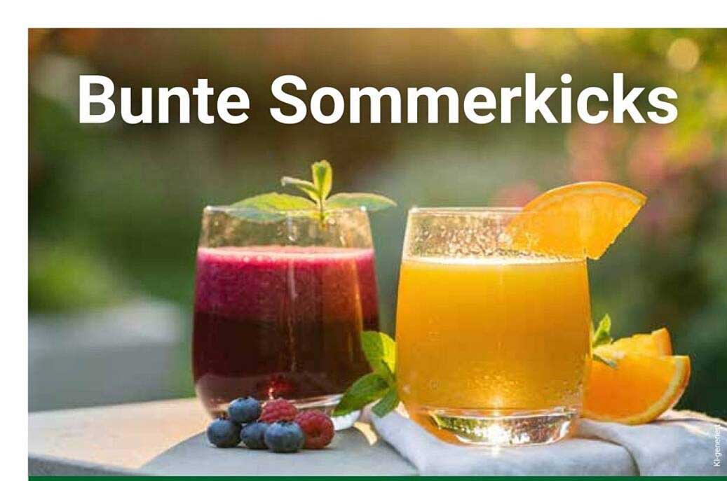Bunte Sommerkicks