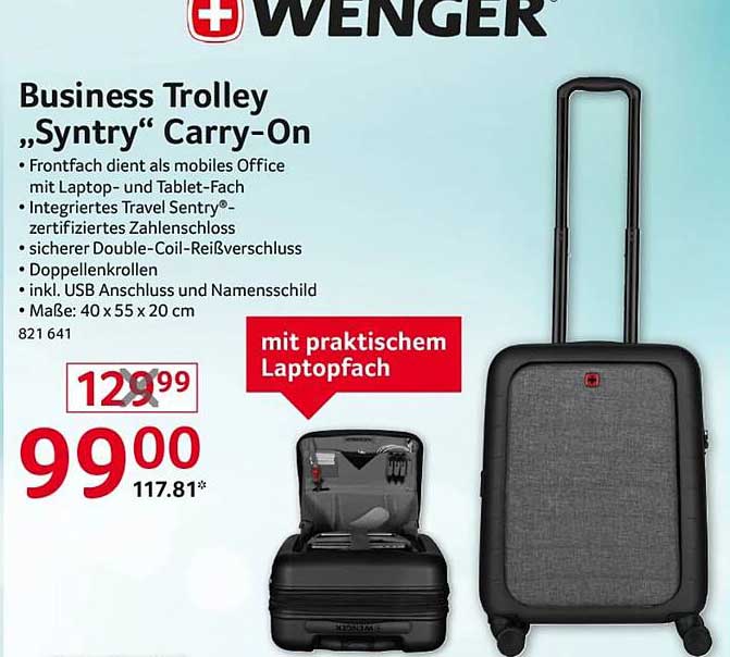 Business Trolley „Syntry“ Carry-On