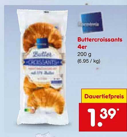 Buttercroissants 4er
