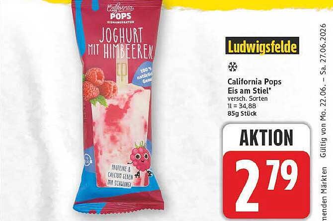 California Pops Eis am Stiel*