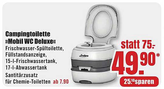 Campingtoilette „Mobil WC Deluxe“