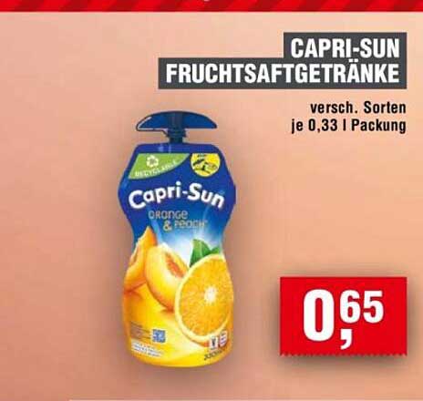 CAPRI-SUN FRUCHTSAFTGETRÄNKE