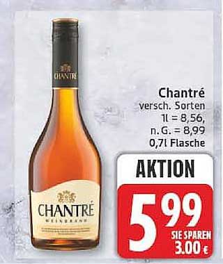 Chantré versch. Sorten 0,7l Flasche