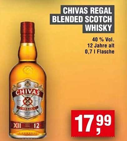 CHIVAS REGAL BLENDED SCOTCH WHISKY