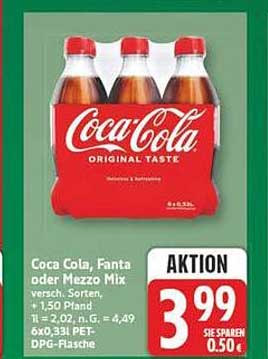 Coca Cola, Fanta oder Mezzo Mix
