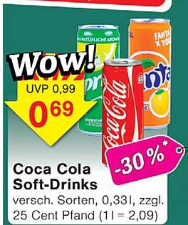 Coca Cola Soft-Drinks