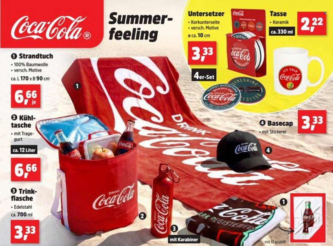 Coca-Cola Strandtuch