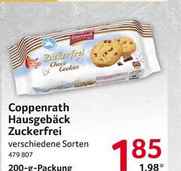 Coppenrath Hausgebäck Zuckerfrei