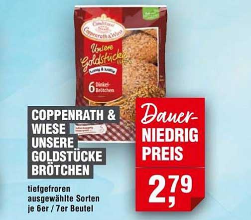 COPPENRATH & WIESE UNSERE GOLDSTÜCKE BRÖTCHEN