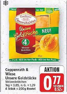 Coppenrath & Wiese Unsere Goldstücke Weizenbrötchen