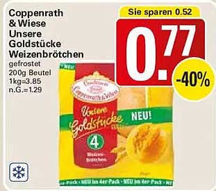 Coppenrath & Wiese Unsere Goldstücke Weizenbrötchen