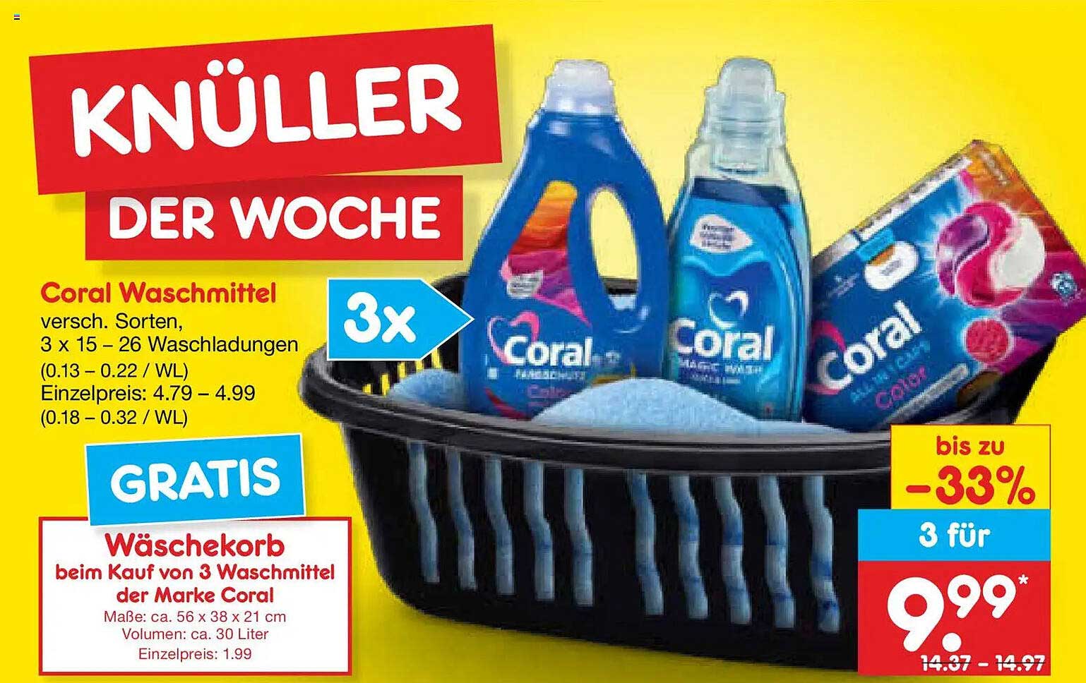 Coral Waschmittel