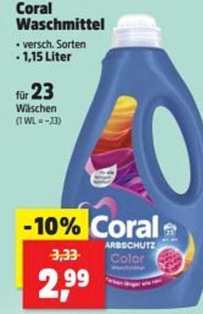 Coral Waschmittel