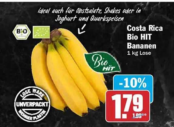 Costa Rica Bio HIT Bananen