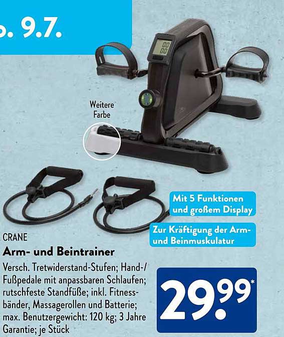 CRANE Arm- und Beintrainer