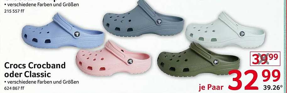 Crocs Crocband oder Classic