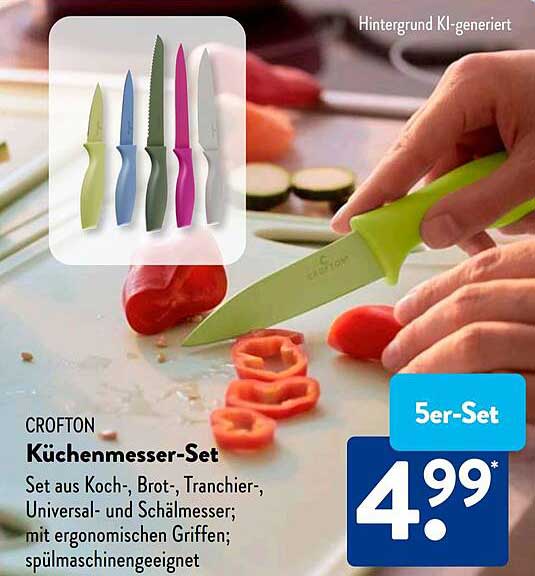CROFTON Küchenmesser-Set