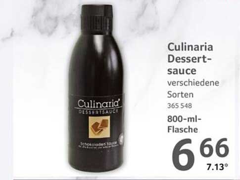 Culinaria Dessert-sauce verschiedene Sorten 365 548 800-ml-Flasche