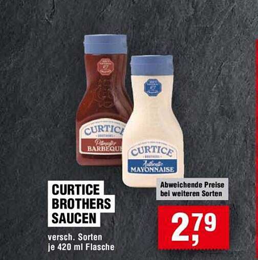 CURTICE BROTHERS SAUCEN