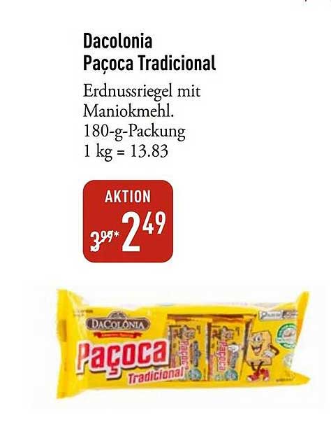 Dacolonia Paçoca Tradicional
