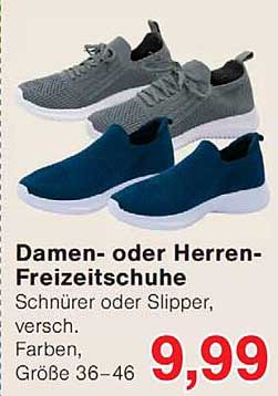 Damen- oder Herren-Freizeitschuhe