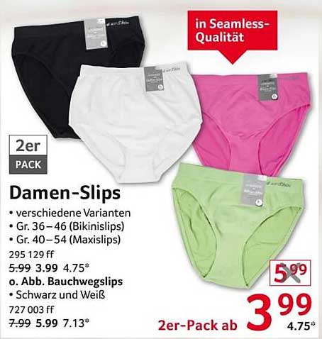 Damen-Slips