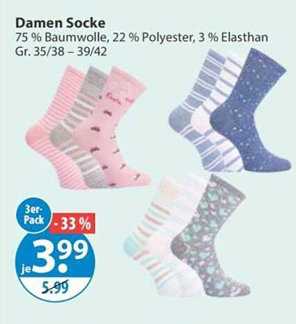 Damen Socke