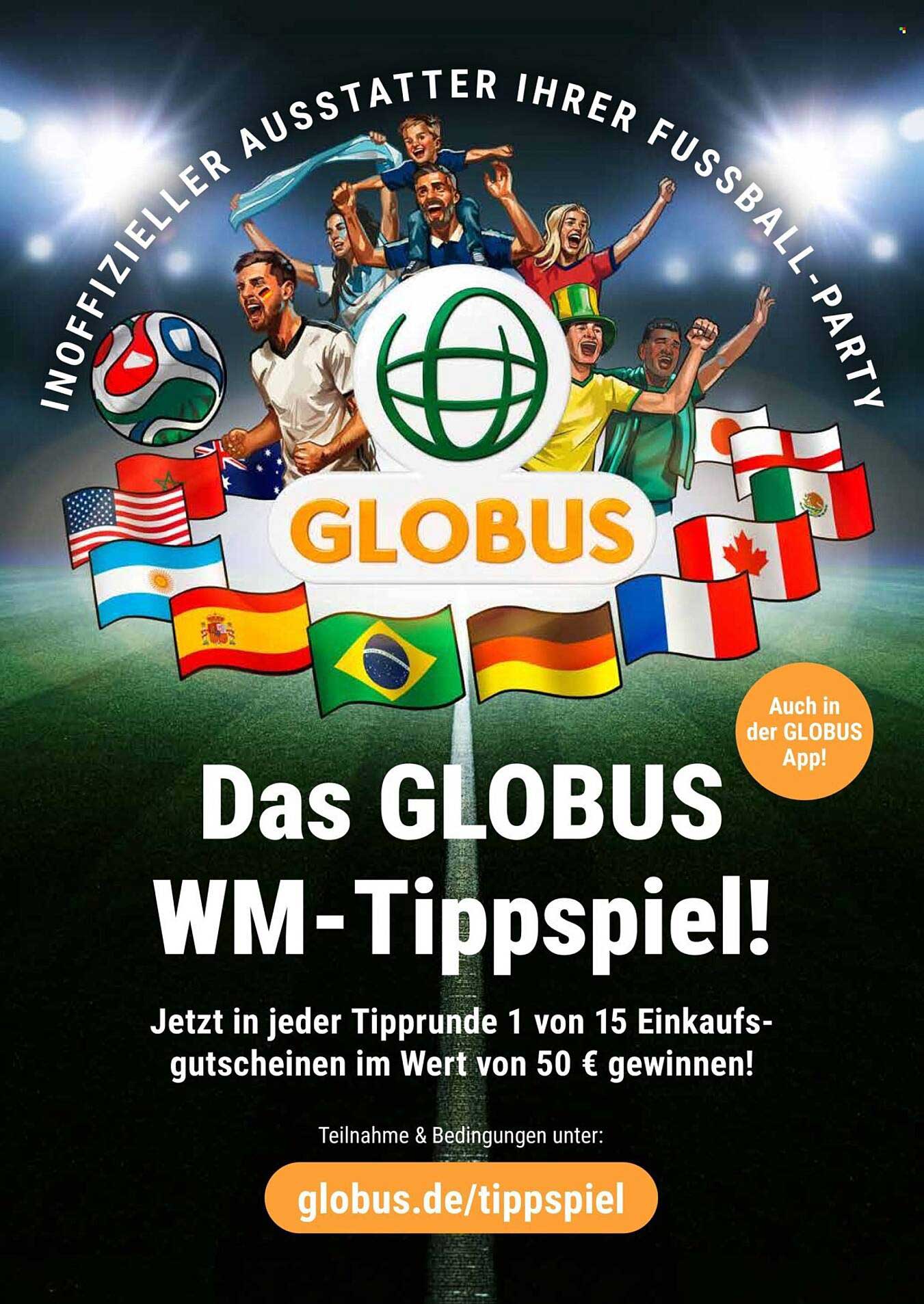 Das GLOBUS WM-Tippspiel!