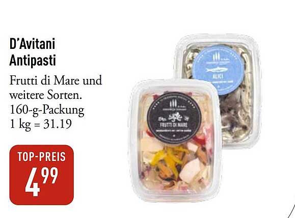 D'Avitani Antipasti
