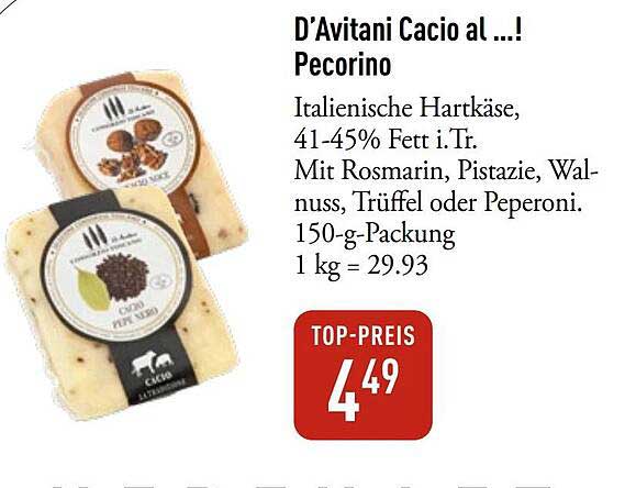 D'Avitani Cacio al ...! Pecorino