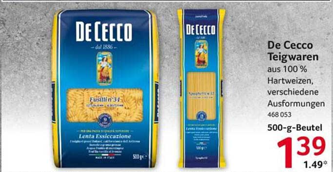 De Cecco Teigwaren
