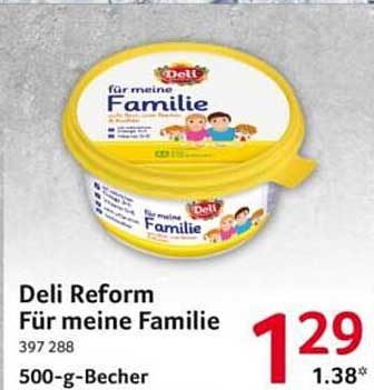 Deli Reform Für meine Familie 397 288 500-g-Becher
