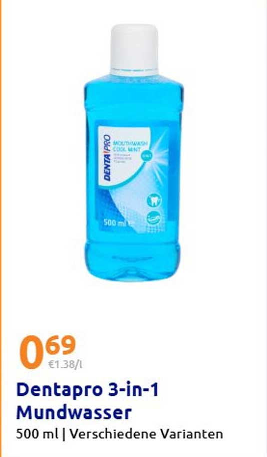Dentapro 3-in-1 Mundwasser