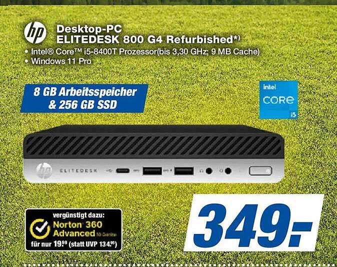 Desktop-PC ELITEDESK 800 G4 Refurbished*