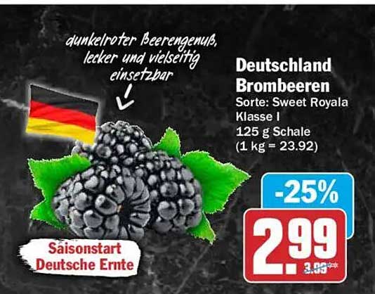 Deutschland Brombeeren