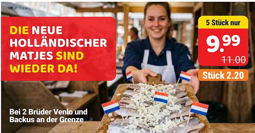 DIE NEUE HOLLÄNDISCHER MATJES SIND WIEDER DA!